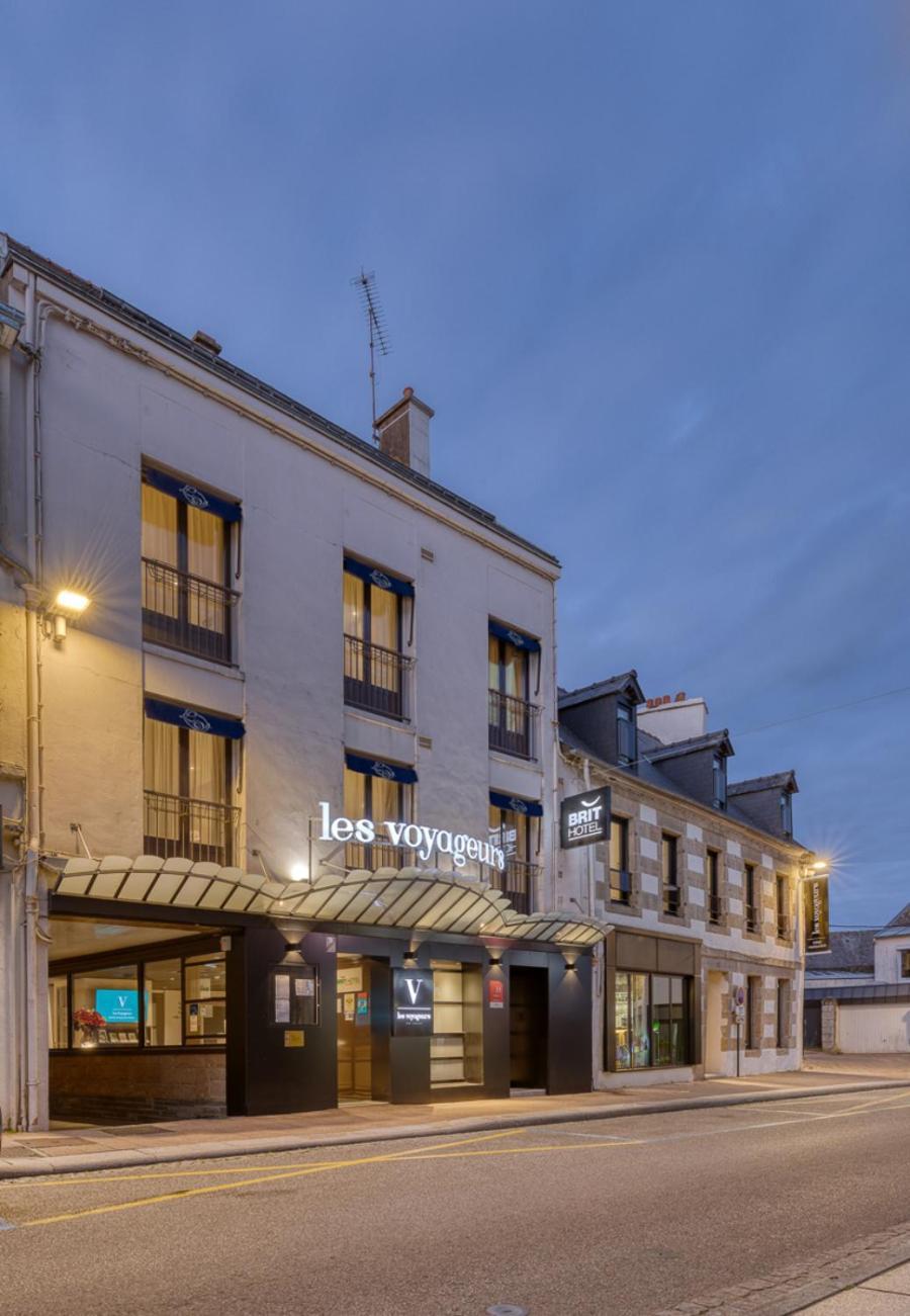 Brit Hotel Les Voyageurs Loudéac Exteriör bild